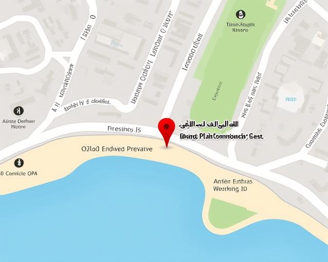 Map showing the location of Ored Plan Connect on Al Corniche Street in Doha.